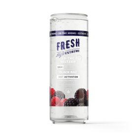 200mg Black Raz THC Seltzer - D9 Nano - Fresh