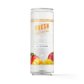 100mg Mango THC Seltzer - D9 Nano - Fresh