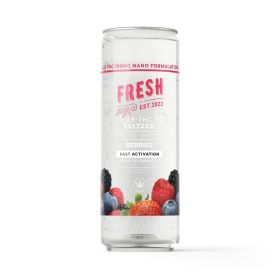 100mg Berries THC Seltzer - D9 Nano - Fresh