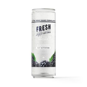 100mg Blackberry THC Seltzer - D9 Nano - Fresh