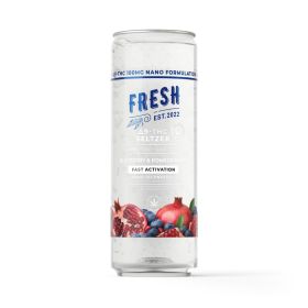 100mg Blueberry & Pomegranate THC Seltzer - D9 Nano - Fresh