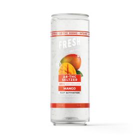 300mg Mango THC Seltzer - D8 Nano - Fresh