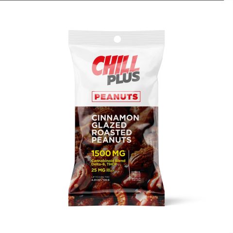 25mg Cinnamon Glazed Roasted Peanuts - D8, THCP - Thumbnail 2