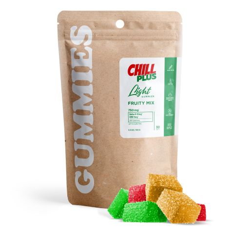25mg D8 & CBD Isolate Gummies - Fruity Mix - Thumbnail 2