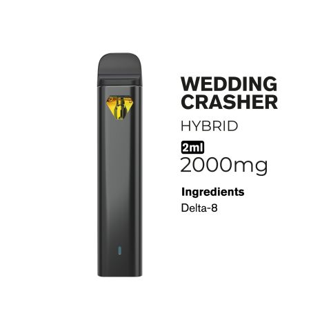 2000mg Delta 8 Vape Pen - Wedding Crasher - Hybrid - 2ml - Thumbnail 4