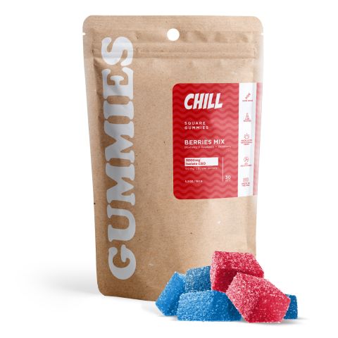 100mg CBD Isolate Gummies - Berries Mix - Thumbnail 2