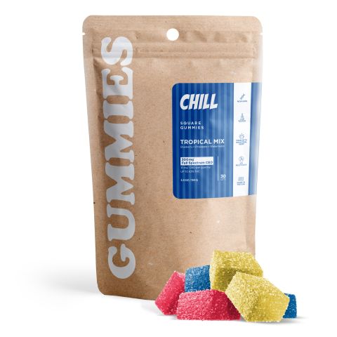 10mg Full Spectrum CBD Gummies - Tropical Mix - Thumbnail 2