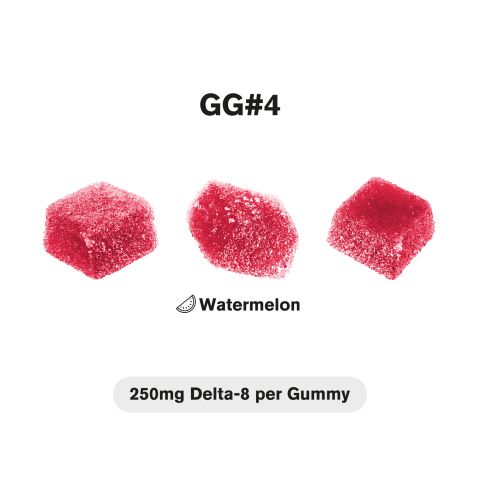 250mg D8 + Live Resin Gummies - GG4 - Hybrid - Thumbnail 4