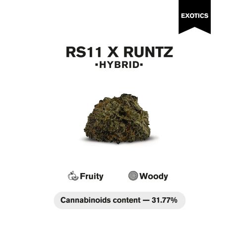 RS11 x Runtz Flower - THCA - Hybrid - Thumbnail 4