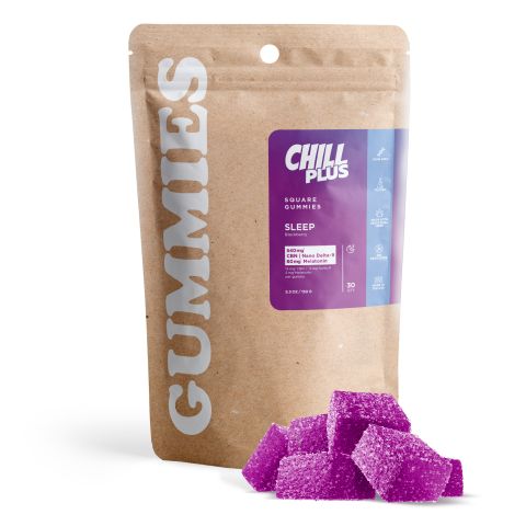 20mg D9, CBN, Melatonin Gummies - Blackberry - Thumbnail 2