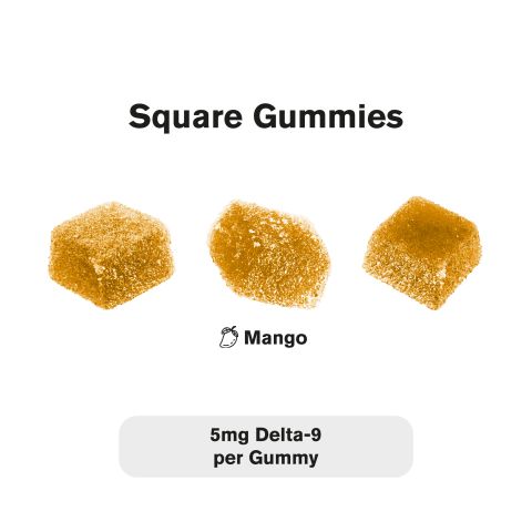 5mg Delta 9 Gummies - Mango - Thumbnail 4