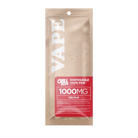 1000mg Delta 8 Vape Pen - Blue Dream - Hybrid - 1ml - Thumbnail 3