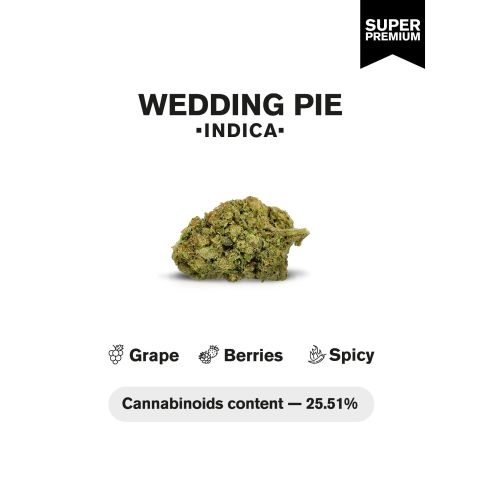 Wedding Pie Flower - THCA - Indica - Thumbnail 4
