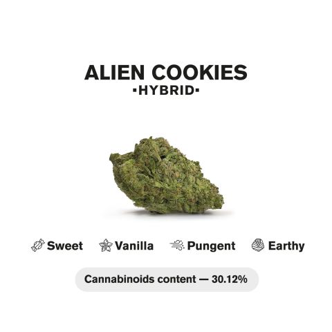 1.5g Alien Cookies King Size Pre-Roll - Hybrid - THCA - 1 Joint - Thumbnail 5