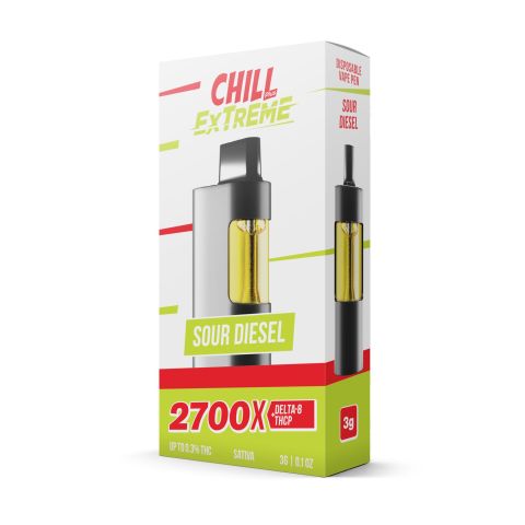 3ml D8 & THCP Vape Pens Bundle - Chill Extreme - Thumbnail 4