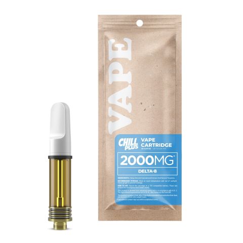 2000mg D8 Vape Cart - Green Crack - Sativa - 2ml - Thumbnail 2