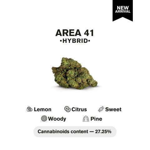 Area 41 Flower - THCA - Hybrid - Thumbnail 4