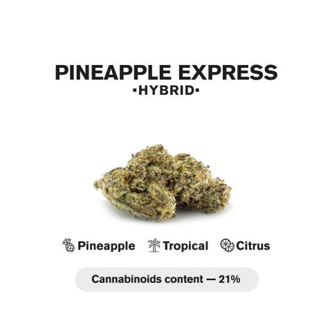 1.5g Pineapple Express King Size Pre-Roll - Hybrid - THCA - 5 Joints - Thumbnail 5