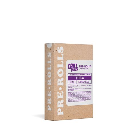 0.5g Purple Kush Mini Pre-Roll - Indica - THCA - 5 Joints - Thumbnail 4