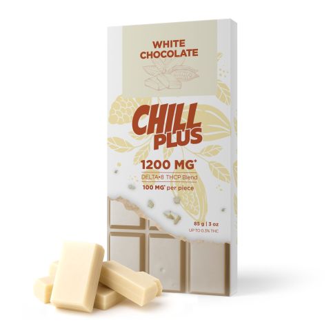 1,200mg White Chocolate Bar - Delta 8 - Thumbnail 2
