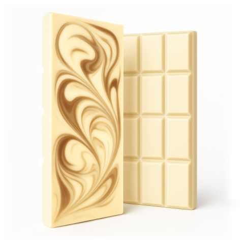 600mg White & Milk Chocolate Bar - Delta 8 - Thumbnail 1