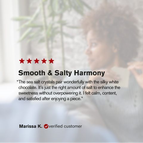 600mg White Chocolate & Sea Salt Bar - Delta 8 - Thumbnail 6