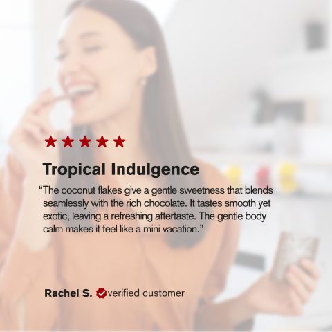 600mg Dark Chocolate & Coconut Flakes Bar - Delta 8 - Thumbnail 6