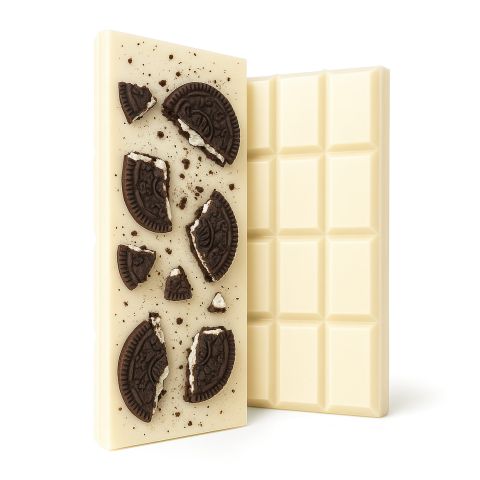 1,200mg White Chocolate & Cookies Bar - Delta 8 - Thumbnail 1