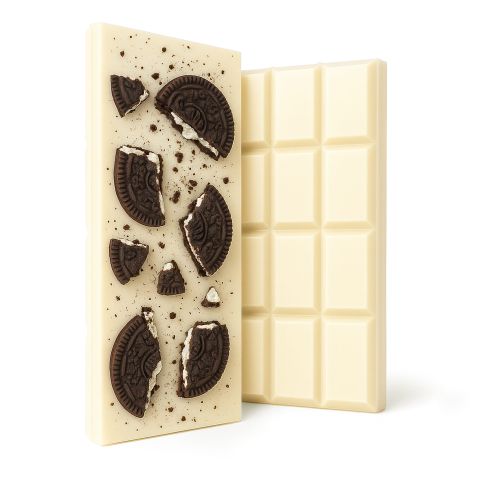 600mg White Chocolate & Cookies Bar - Delta 8 - Thumbnail 1
