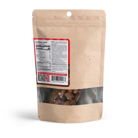 100mg - Delta 8 - Cranberry Almond Nut Bar - Thumbnail 8