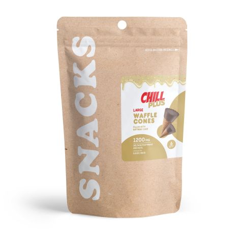 200mg Birthday Cake Waffle Cones - D8 & THCP - Thumbnail 2