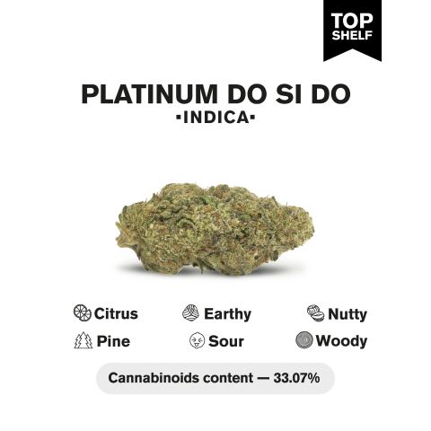 Platinum Do Si Do Flower - THCA - Indica - Thumbnail 3