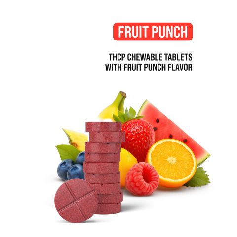 50mg THCP Nano Tablets - Fruit Punch - Chill Plus - Thumbnail 4