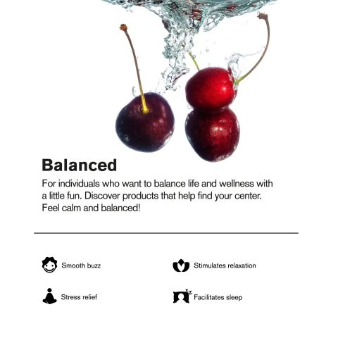 200mg Cherry THC Seltzer - D9 Nano - Fresh - Thumbnail 4