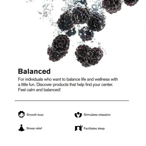 200mg Black Raz THC Seltzer - D9 Nano - Fresh - Thumbnail 4