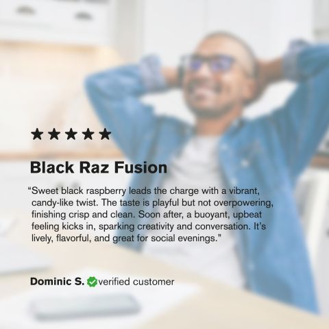 200mg Black Raz THC Seltzer - D9 Nano - Fresh - Thumbnail 6