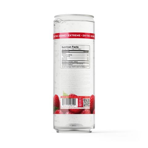 200mg Raspberry THC Seltzer - D9 Nano - Fresh - Thumbnail 7