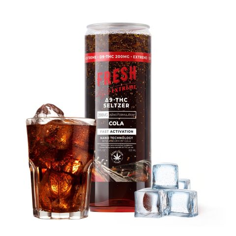 200mg Cola THC Seltzer - D9 Nano - Fresh - Thumbnail 2