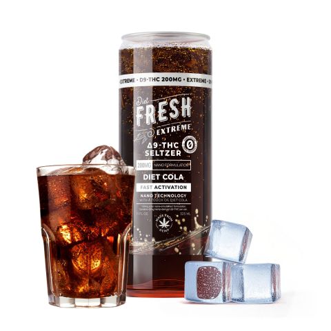 200mg Diet Cola THC Seltzer - D9 Nano - Fresh - Thumbnail 2