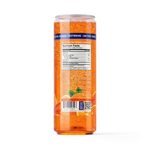 200mg Orange Candy Pop THC Seltzer - Delta 9 Nano - Fresh - Thumbnail 7