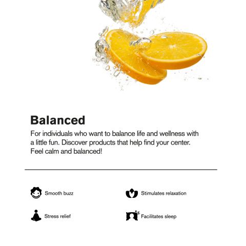100mg Orange Candy Pop THC Seltzer - D9 Nano - Fresh - Thumbnail 4