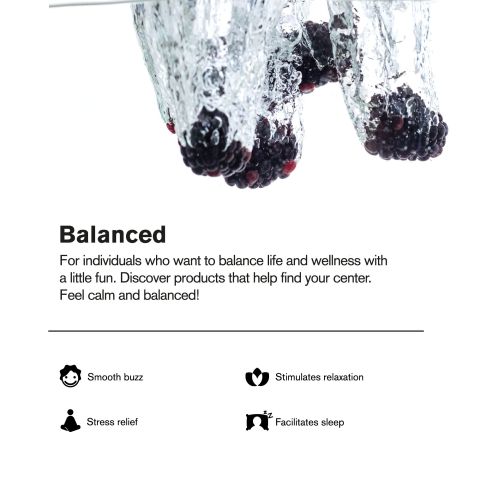 200mg Blackberry THC Seltzer - D9 Nano - Fresh - Thumbnail 4