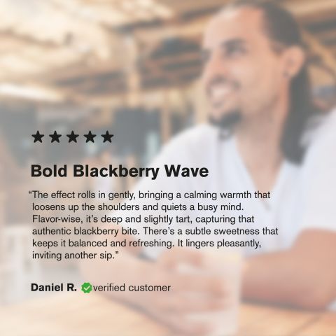 200mg Blackberry THC Seltzer - D9 Nano - Fresh - Thumbnail 6