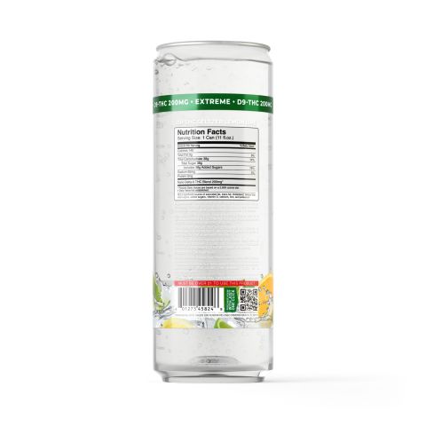 200mg Lemon Lime THC Seltzer - D9 Nano - Fresh - Thumbnail 7