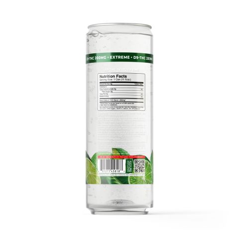 200mg Lime THC Seltzer - D9 Nano - Fresh - Thumbnail 7