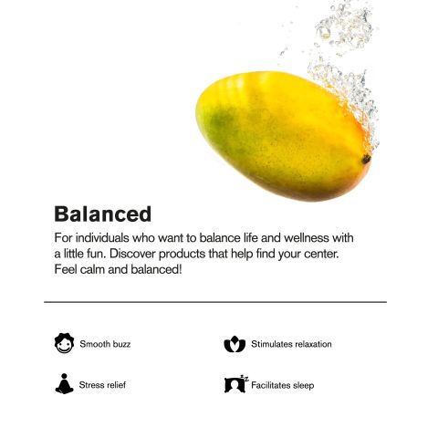 100mg Mango THC Seltzer - D9 Nano - Fresh - Thumbnail 4