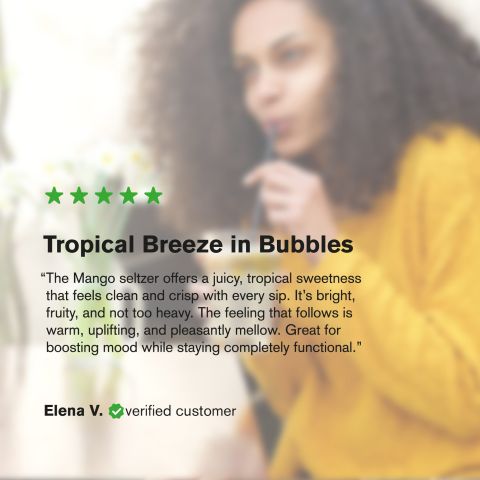 100mg Mango THC Seltzer - D9 Nano - Fresh - Thumbnail 6