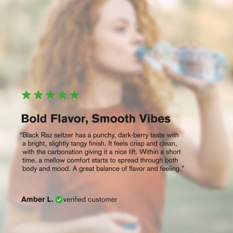 100mg Cherry THC Seltzer - D9 Nano - Fresh - Thumbnail 6