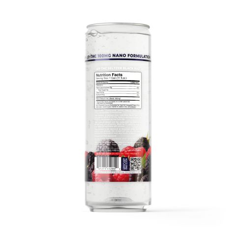 100mg Black Raz THC Seltzer - D9 Nano - Fresh - Thumbnail 7