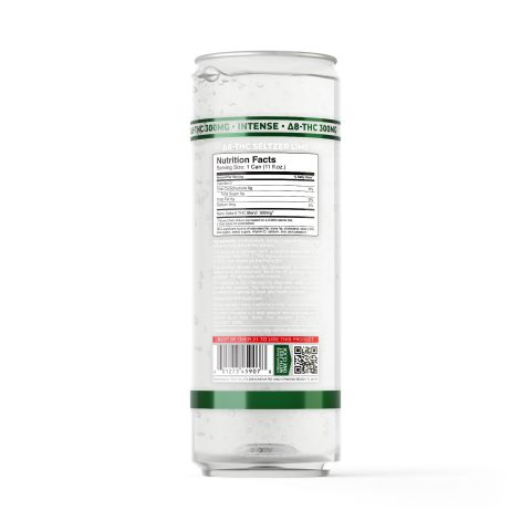 300mg Lime THC Seltzer - D8 Nano - Fresh - Thumbnail 7